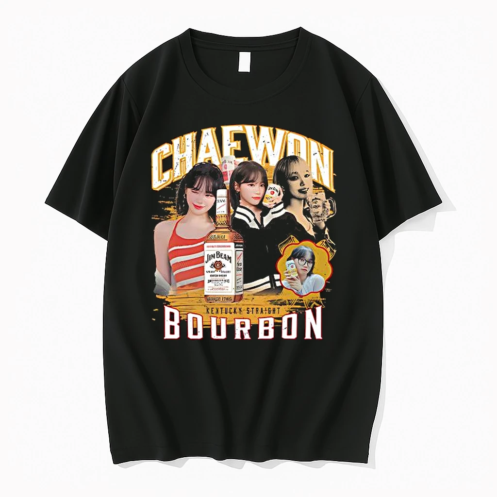 Chaewon Bourbon Kentucky Straight Graphic Vintage Shirts