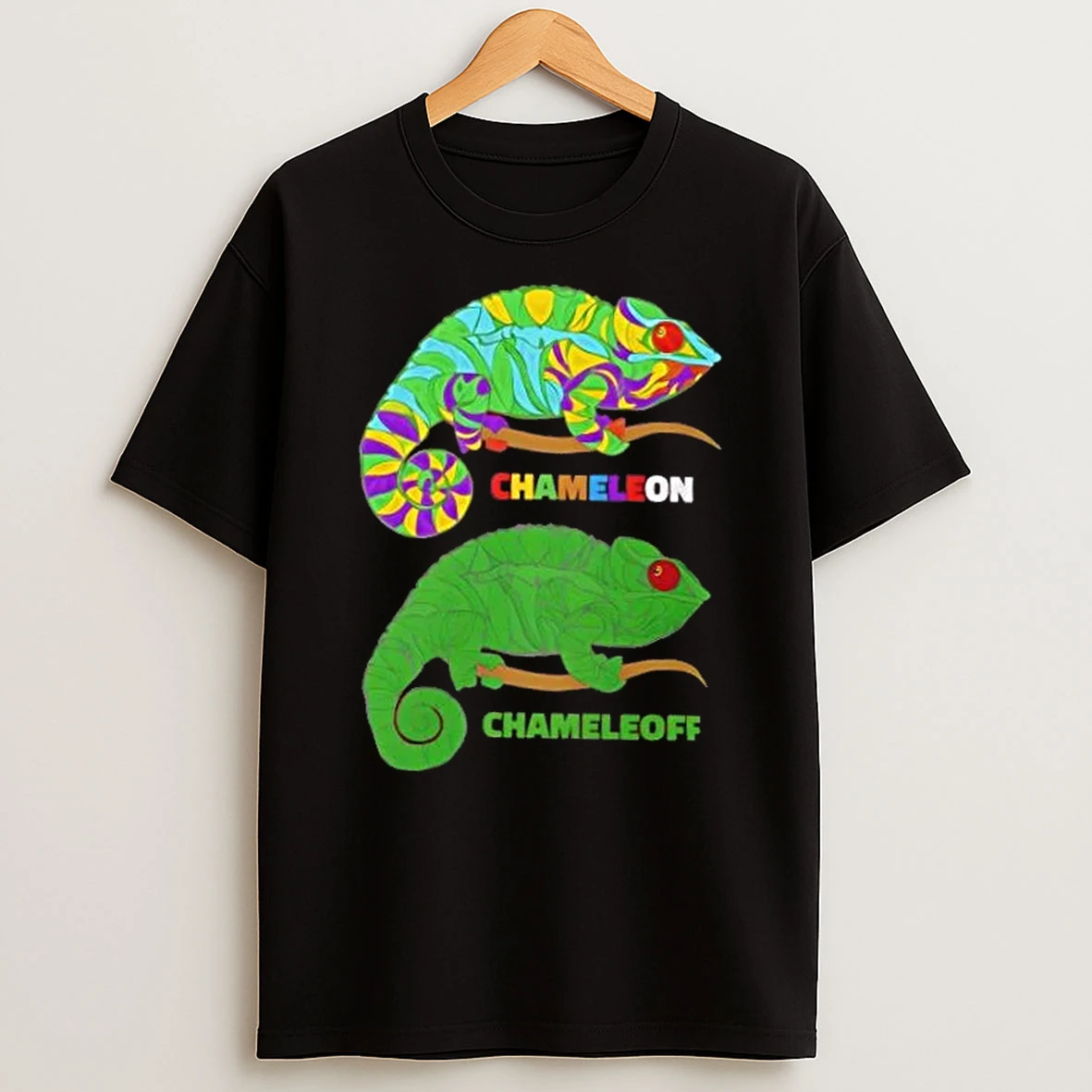 Chameleon On Off Color Change Shirts