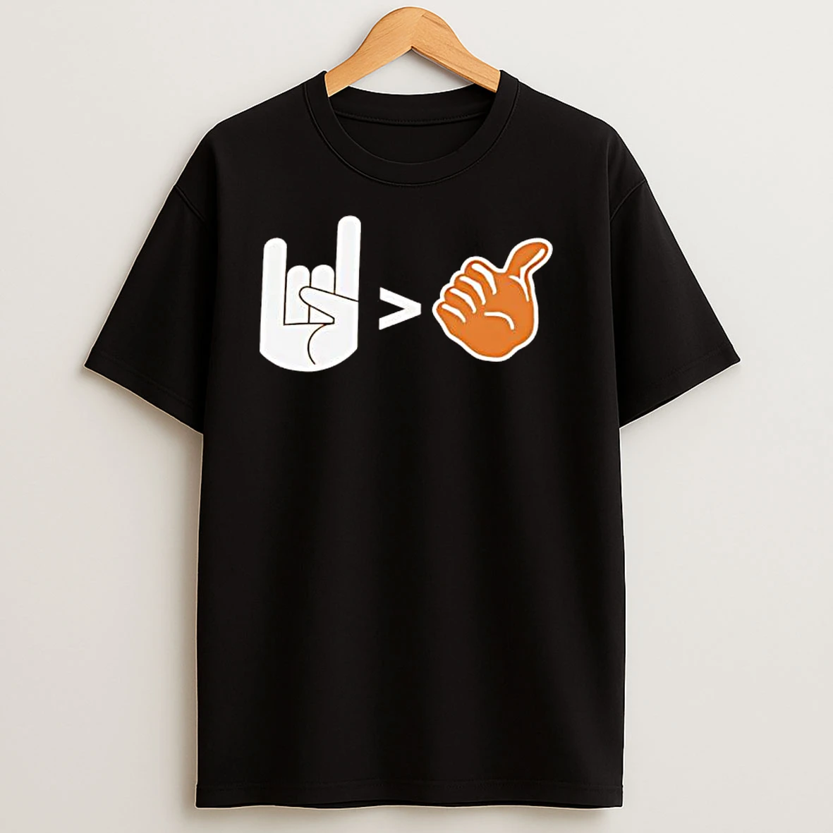 Champion Hook Em Greater Than T Shirts