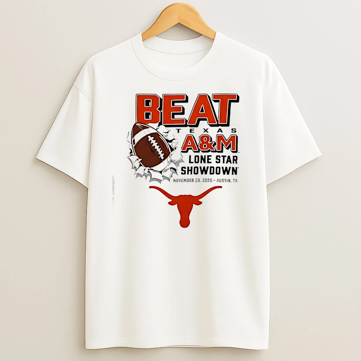 Champion Lone Star Showdown Beat Texas Am Football T Shirts