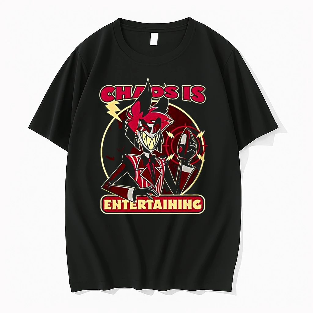 Chaos Is Entertaining Alastor From Hazbin Hotel Shirts
