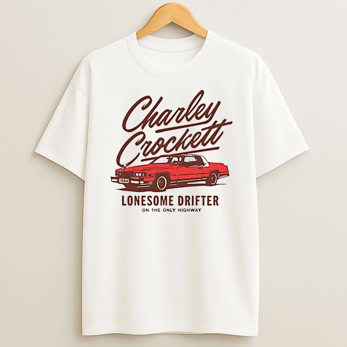 Charley Crockett Caddy Lonesome Drifter On The Only Highway Shirts