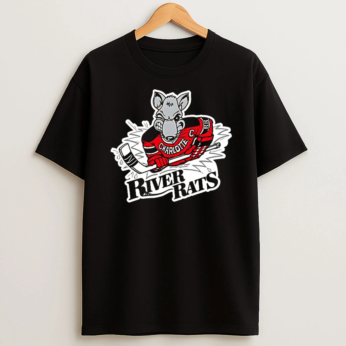 Charlotte Checkers Hockey River Rats Shirts