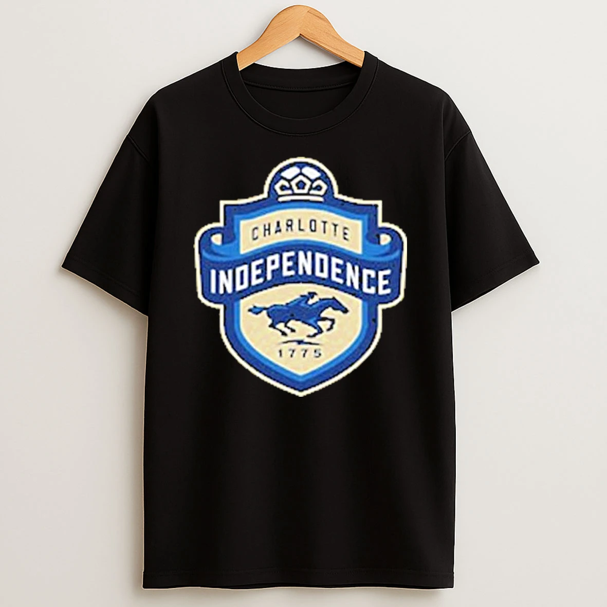 Charlotte Independence Crest Logo Shirts