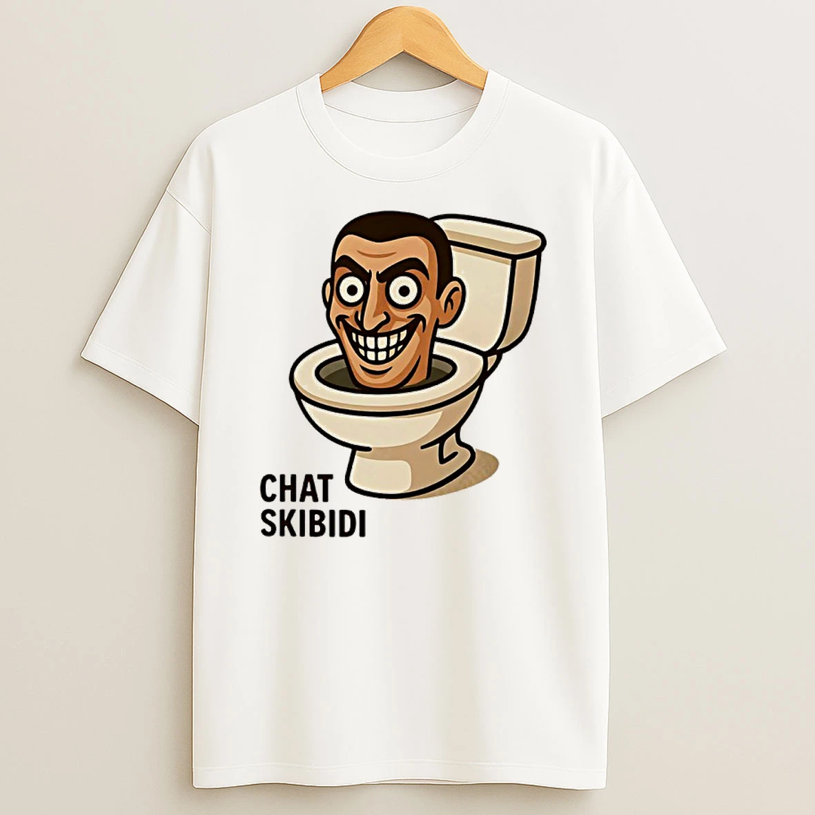 Chat Skibidi Ai Brainrot Character Shirts
