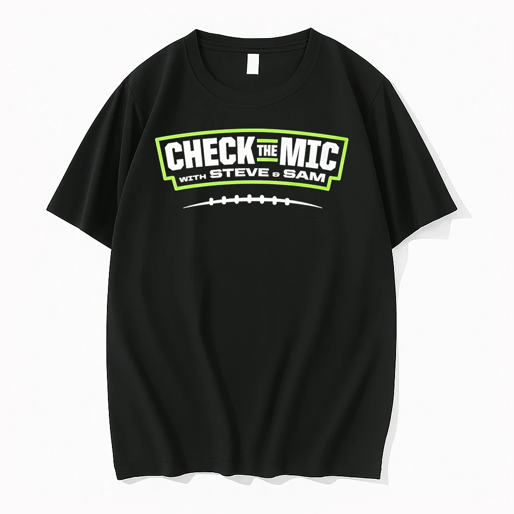 Check The Mic With Steve Palazzolo And Sam Monson Shirts