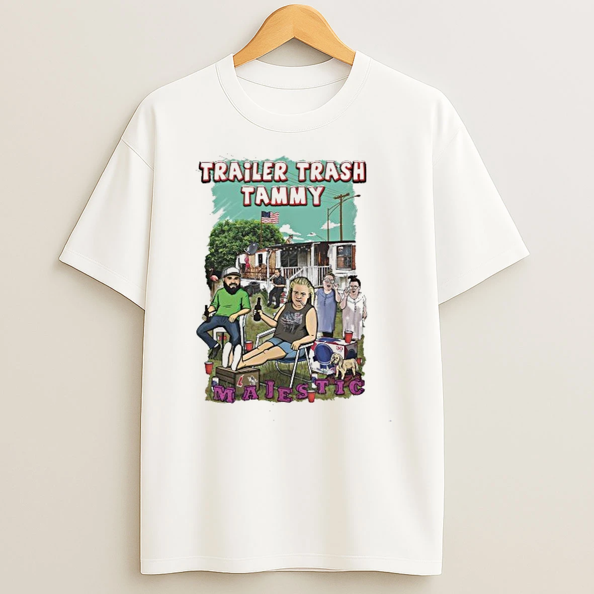 Chelcie Lynn Trailer Trash Tammy Park Life Majestic Shirts