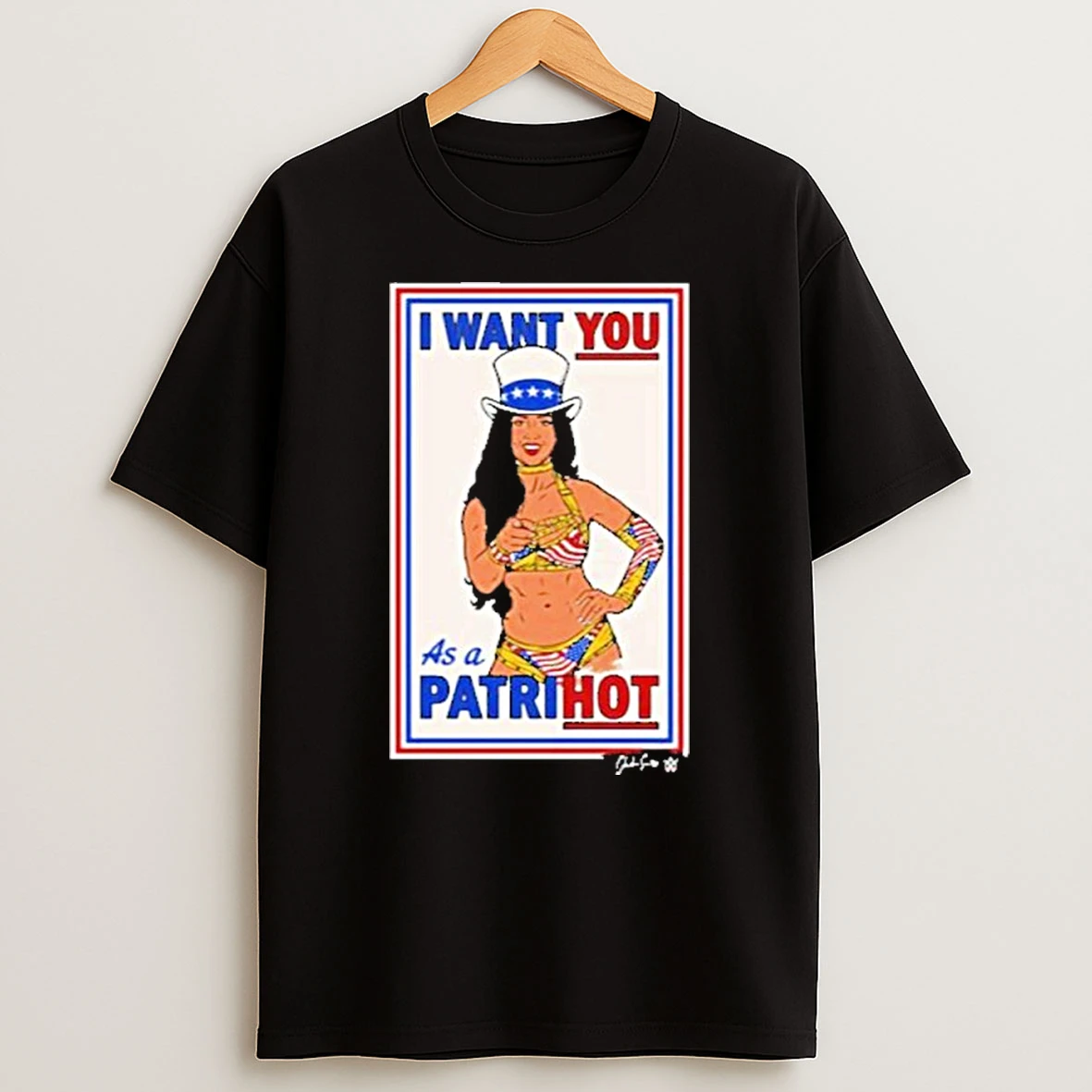 Chelsea Green Patrihot Uncle Sam Shirts