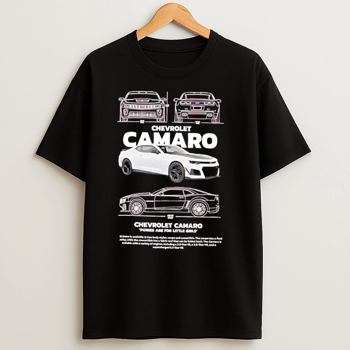 Chevrolet Camaro American Muscle Car T Shirts