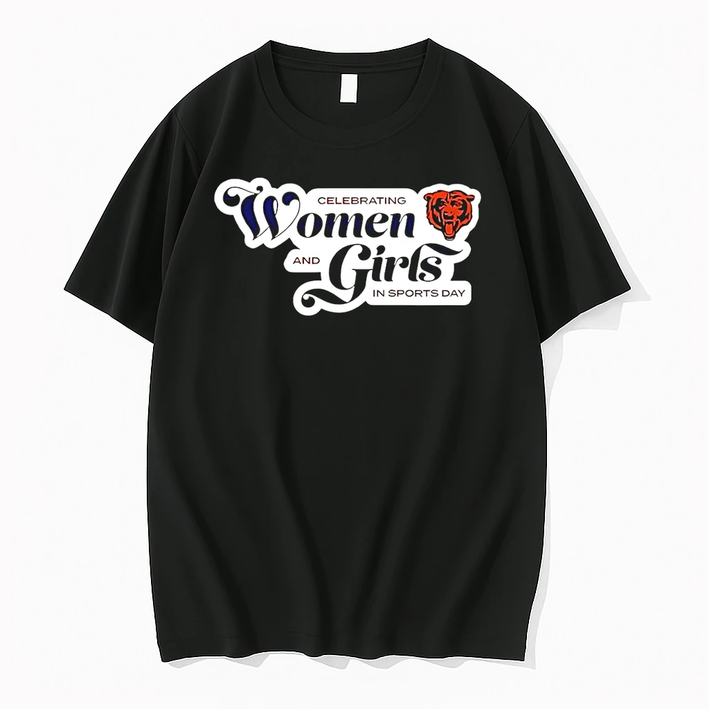 Chicago Bears 2025 Celebrating Women And Girls In Sports Day Shirts