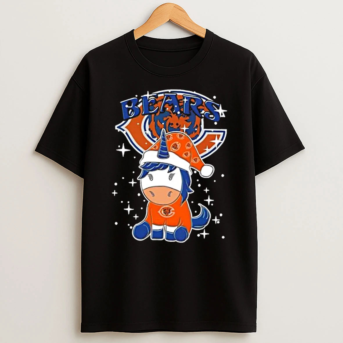 Chicago Bears Football X Unicorn Merry Christmas Shirts