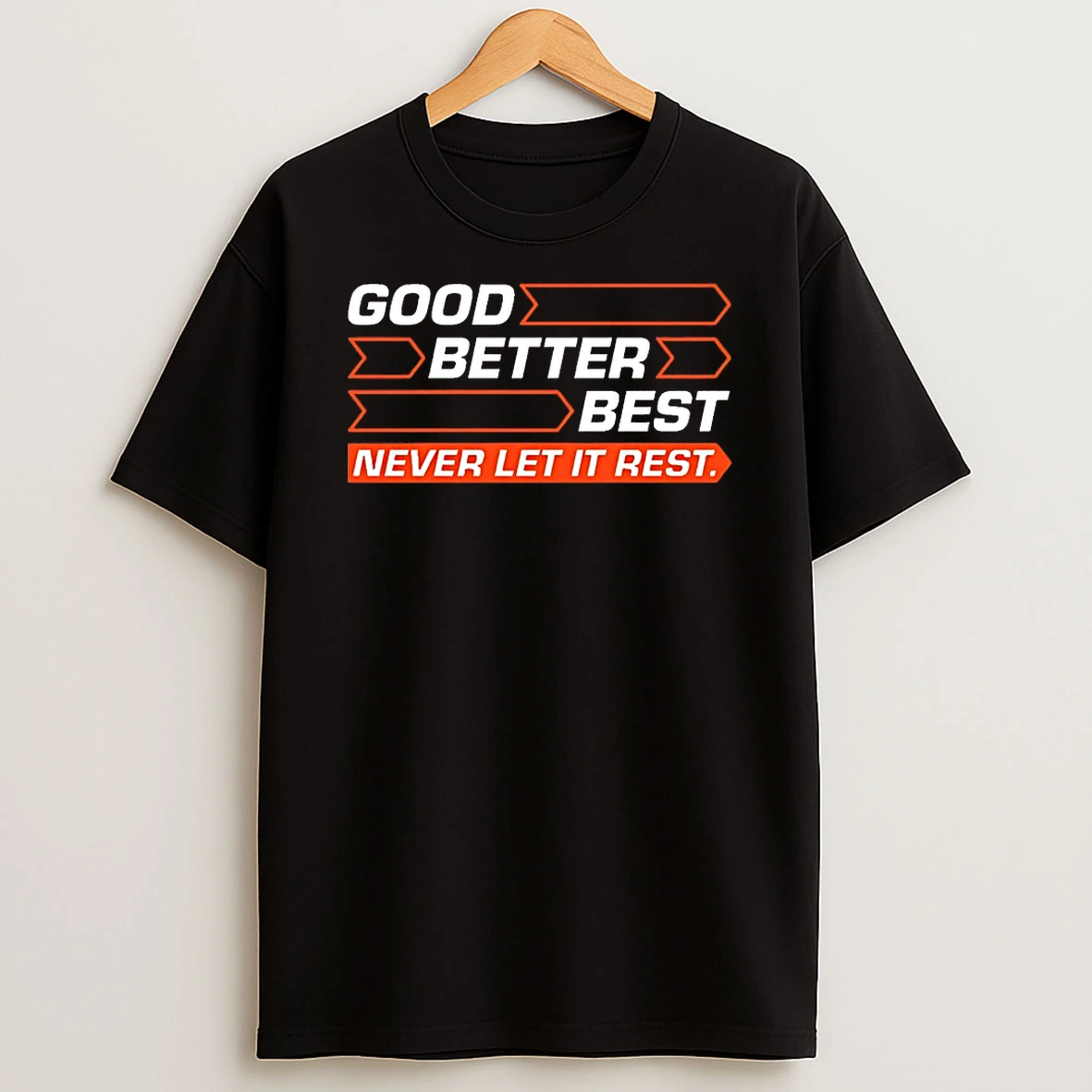 Chicago Bears Good Better Best Never Let It Rest Shirts