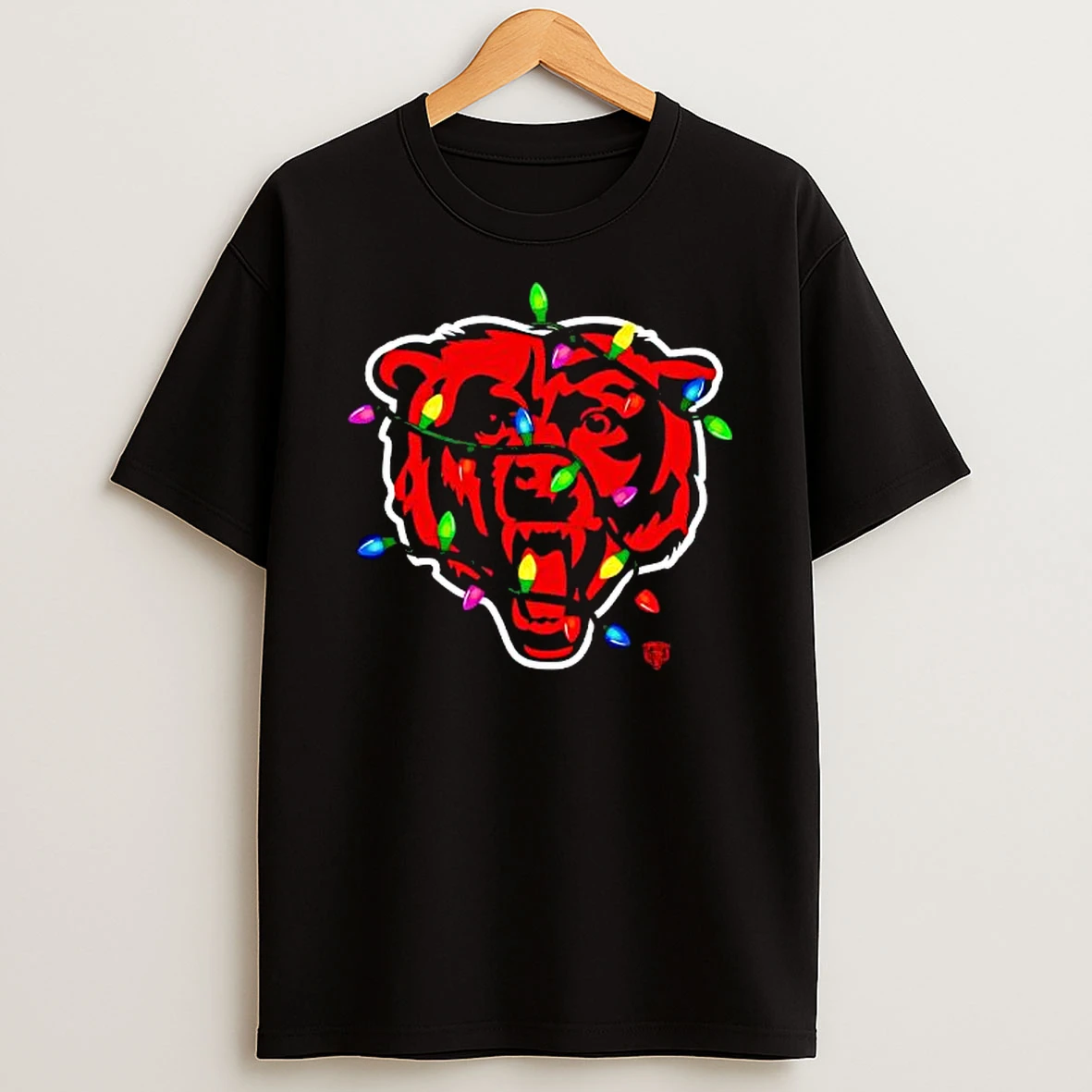 Chicago Bears Logo Holiday Lights Shirts