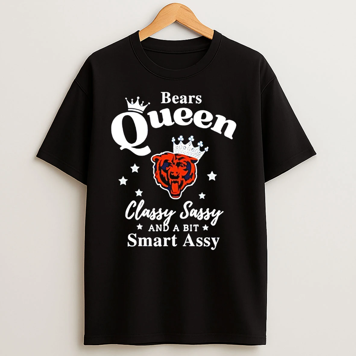 Chicago Bears Queen Classy Sassy And A Bit Smart Assy T Shirts
