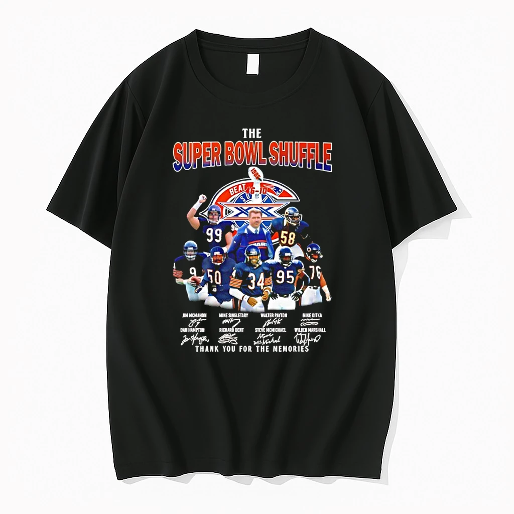 Chicago Bears The Super Bowl Shuffle Thank You For The Memories Shirts