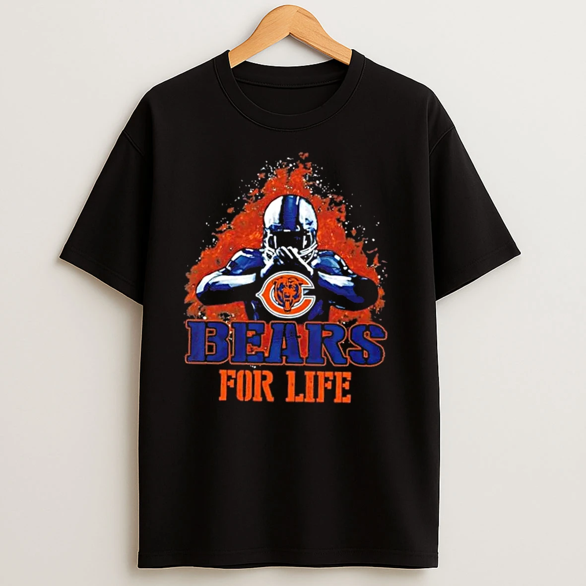 Chicago Bears Football For Life T Shirts