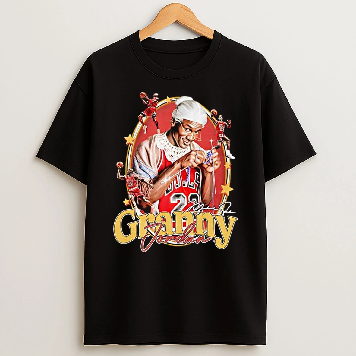 Chicago Bulls Jordan Granny Signature Graphic Shirts