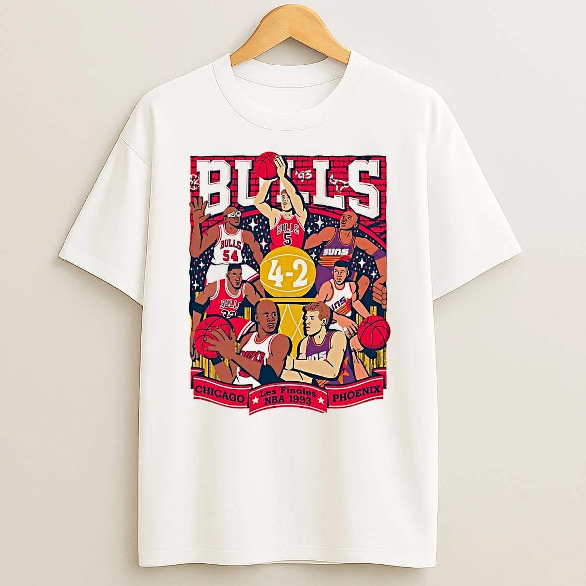 Chicago Bulls Les Finales Nba 1993 Shirts