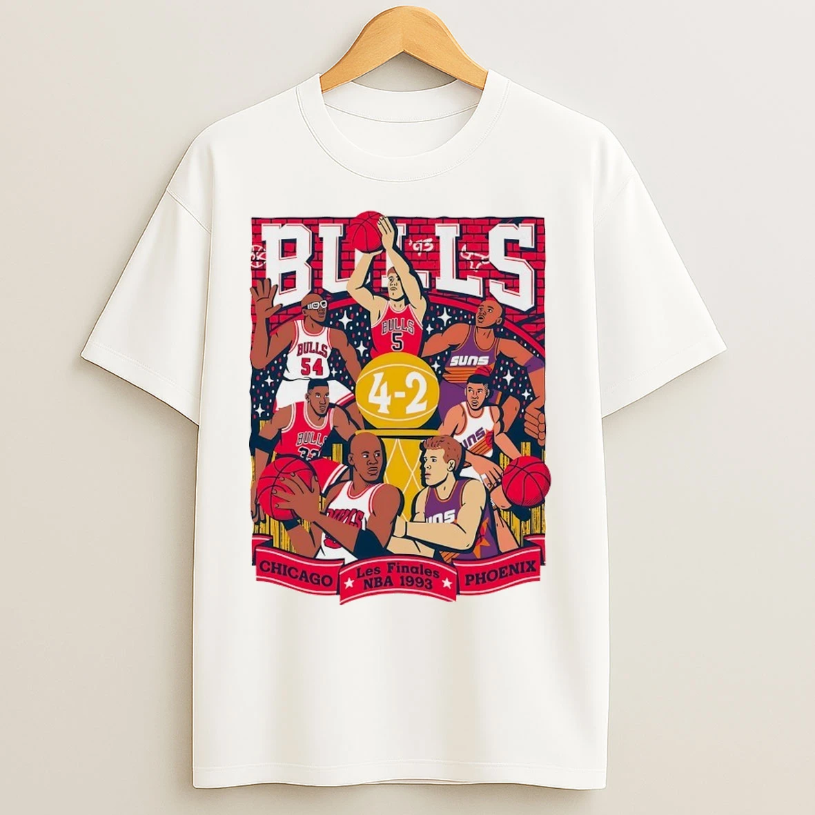 Chicago Bulls Les Finales Nba 1993 T Shirts