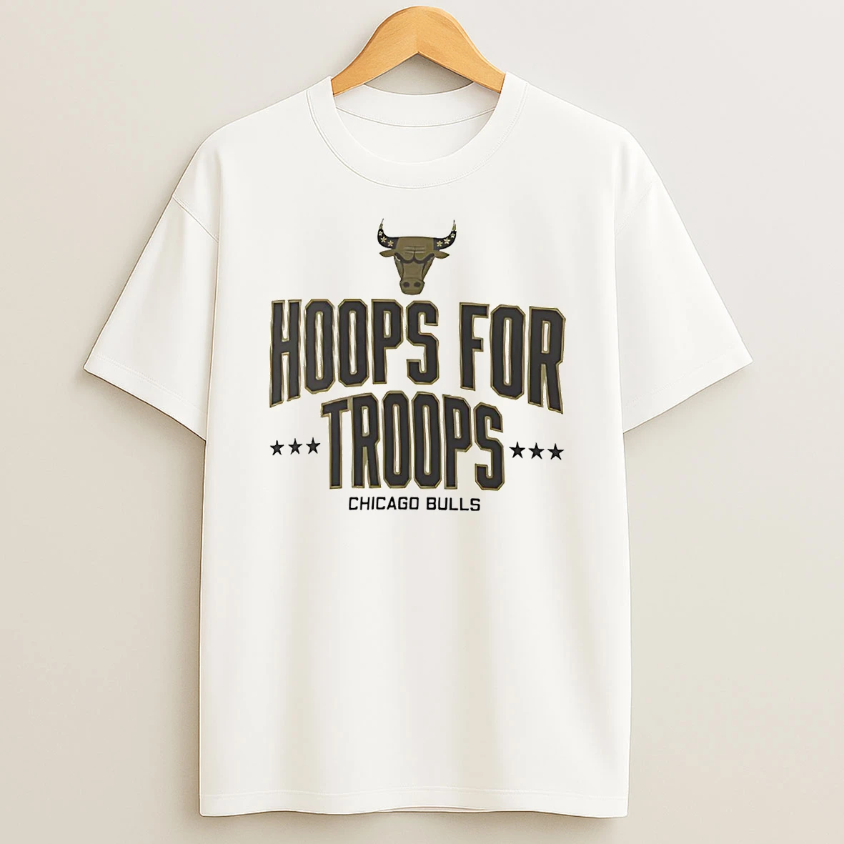 Chicago Bulls Hoops For Troops Shirts