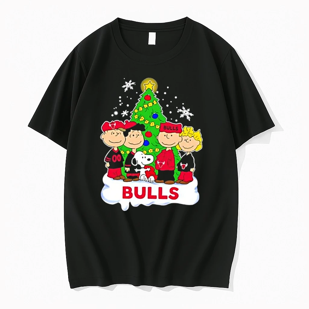 Chicago Bulls X Peanuts Snoopy And Friends Christmas Tree Shirts