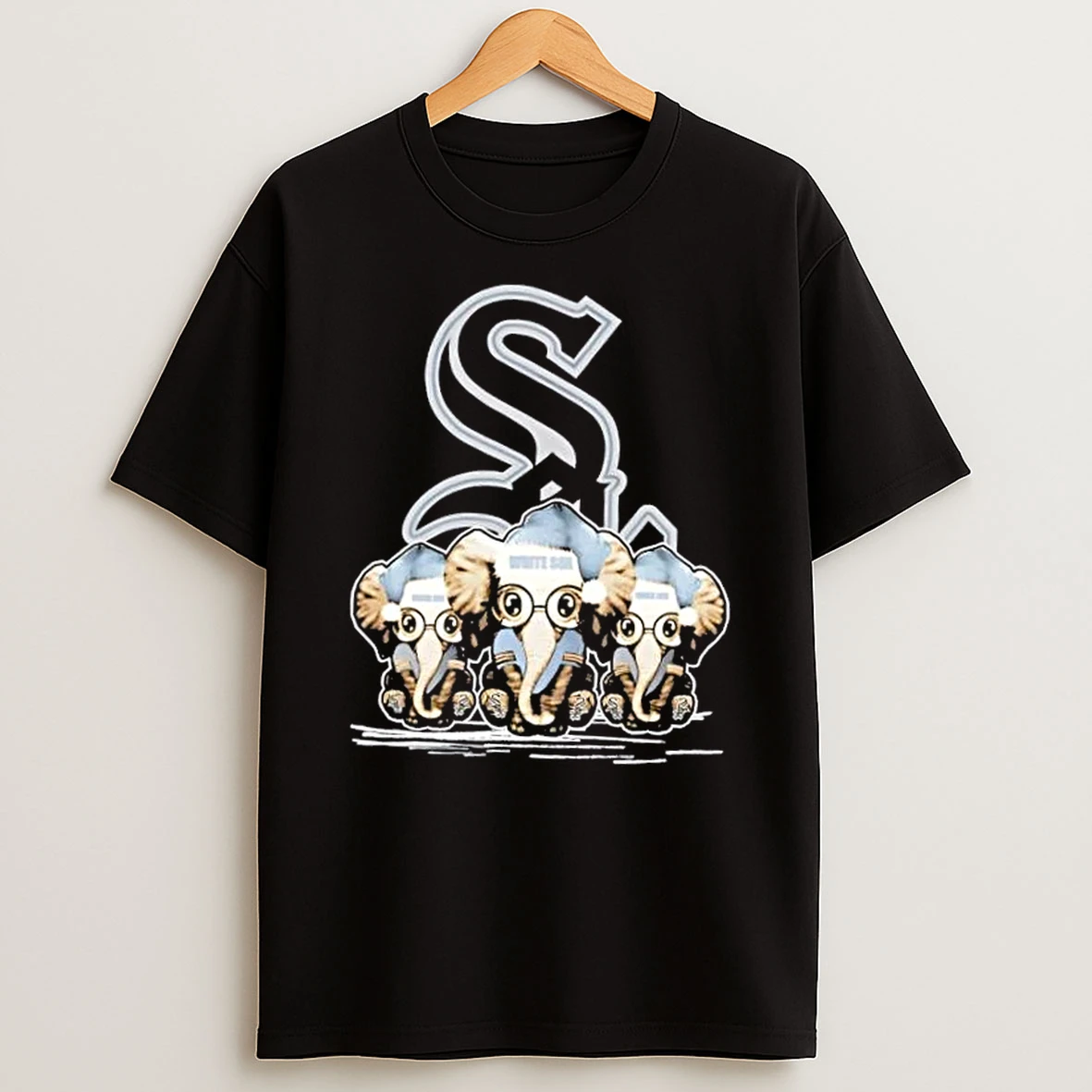 Chicago White Sox X Elephants Santa Hat Merry Christmas Shirts