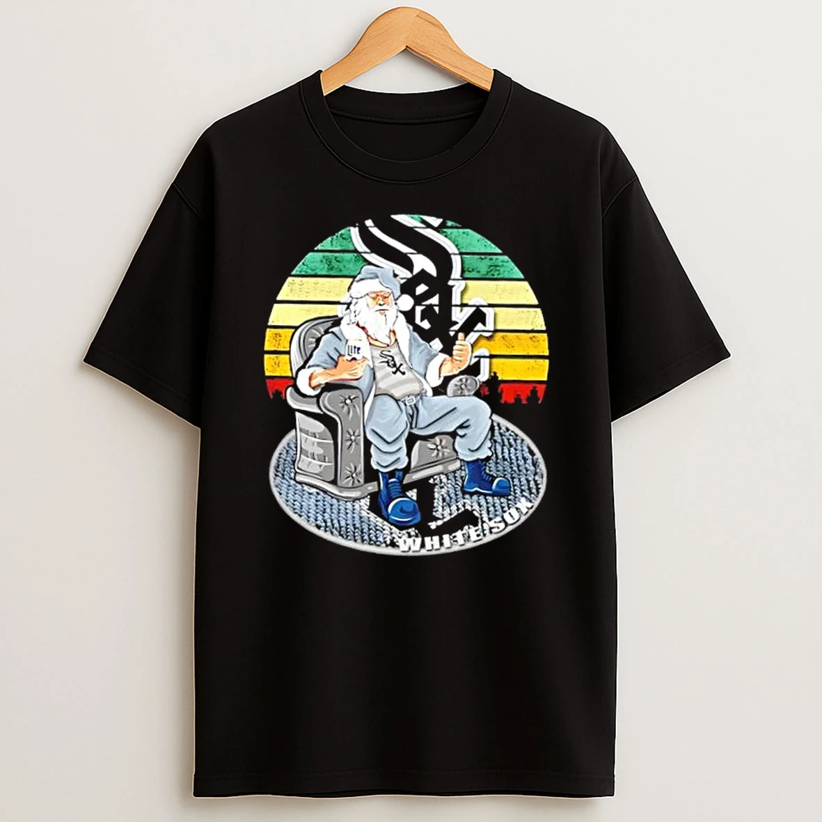 Chicago White Sox X Santa Claus Christmas Vintage Shirts