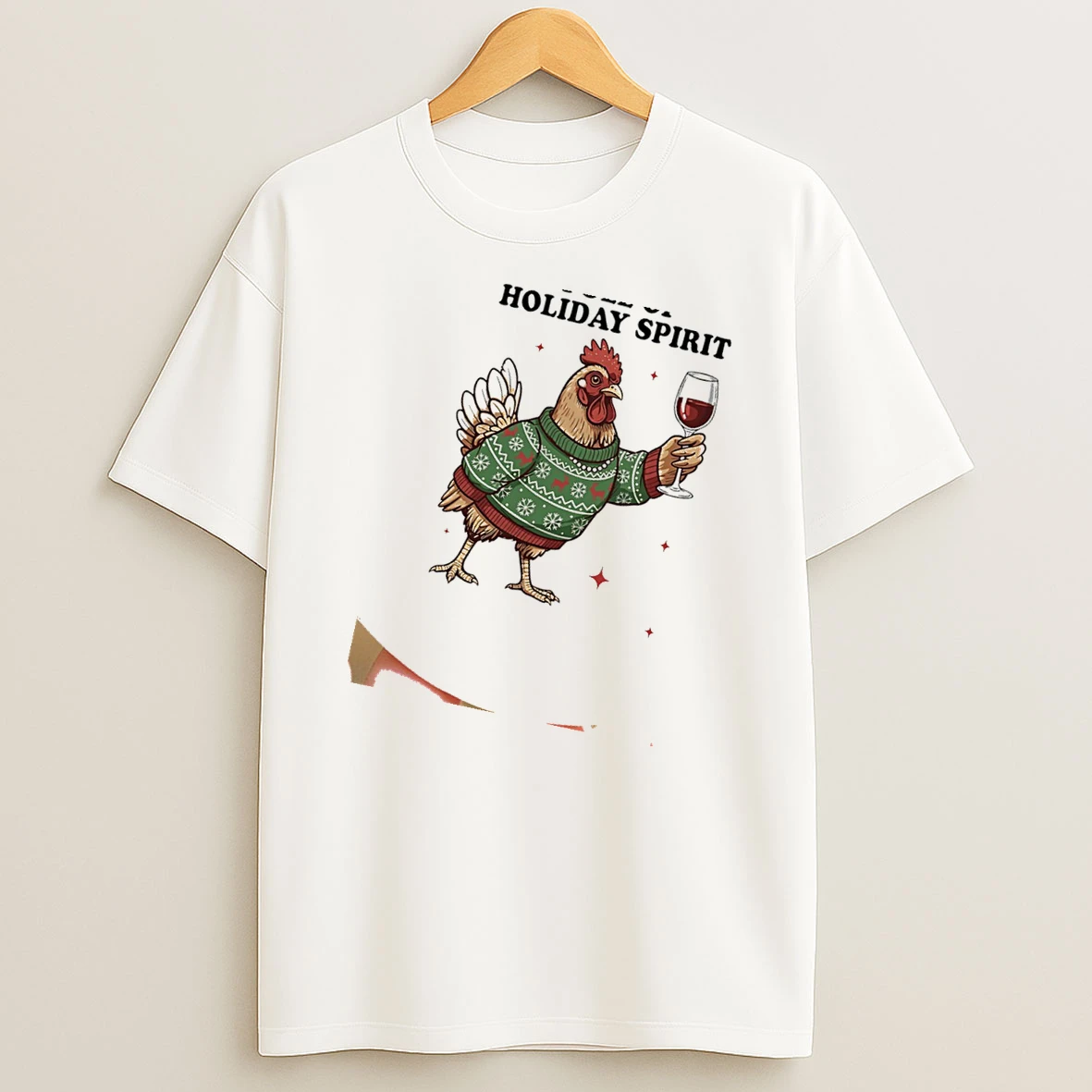 Chicken Christmas 2025 Full Of Holiday Spirit Shirts