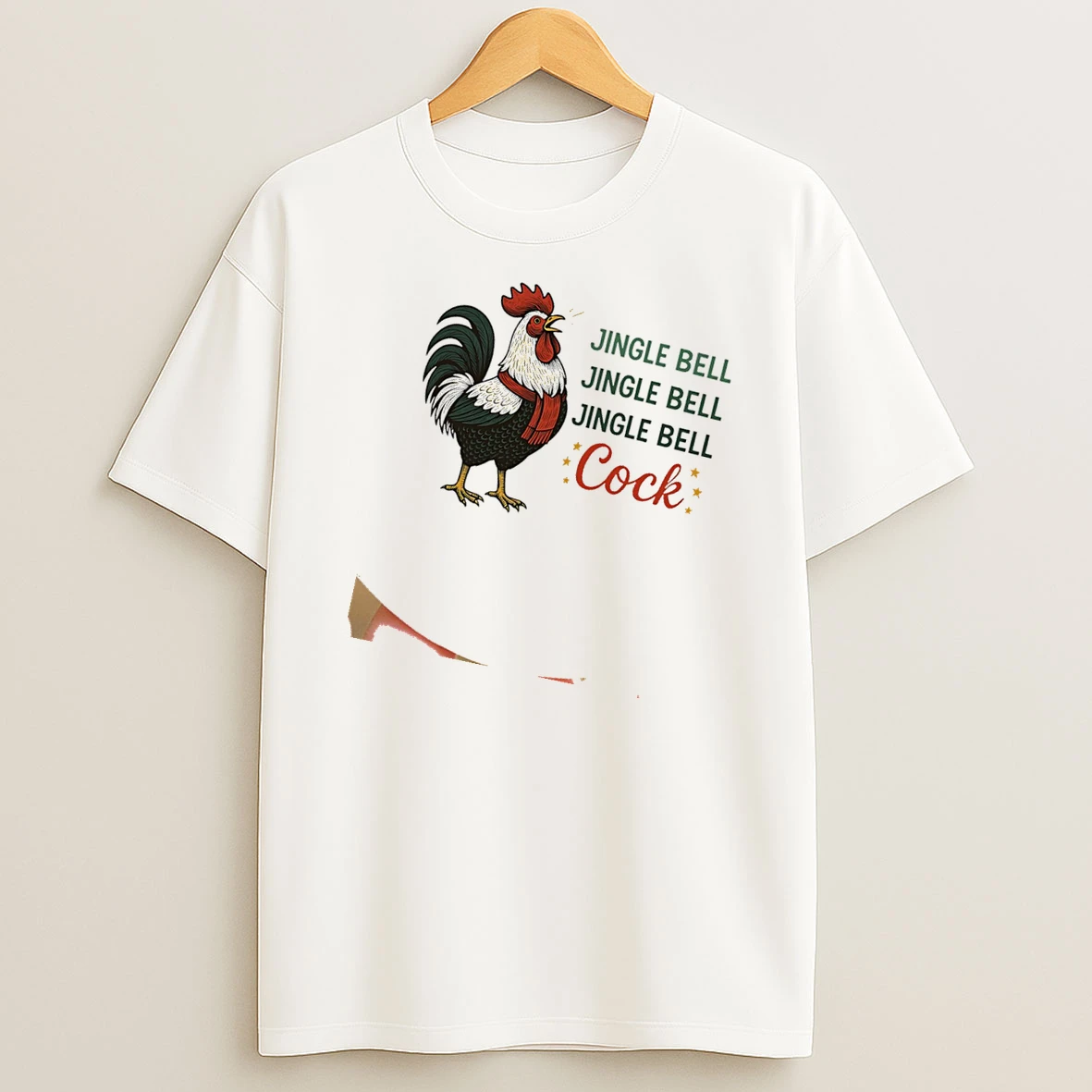 Chicken Christmas Jingle Bell Jingle Bell Jingle Bell Cock Shirts