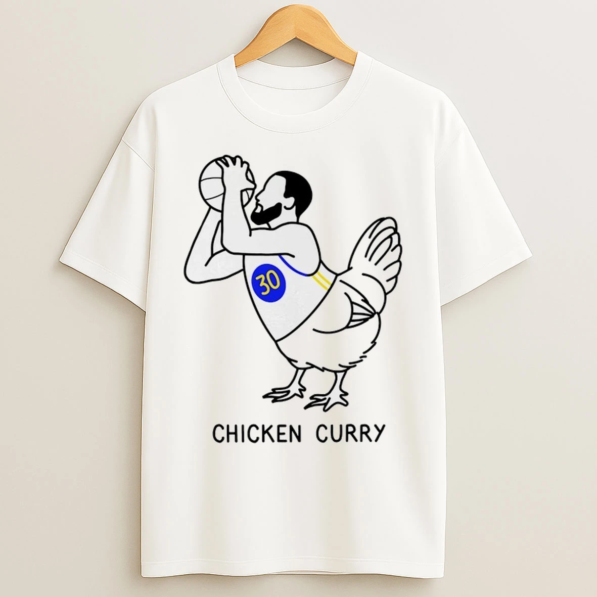 Chicken Curry Stephen Curry Meme T Shirts
