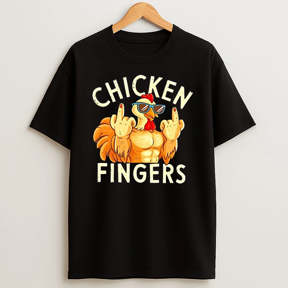 Chicken Fingers Graphic Shirts