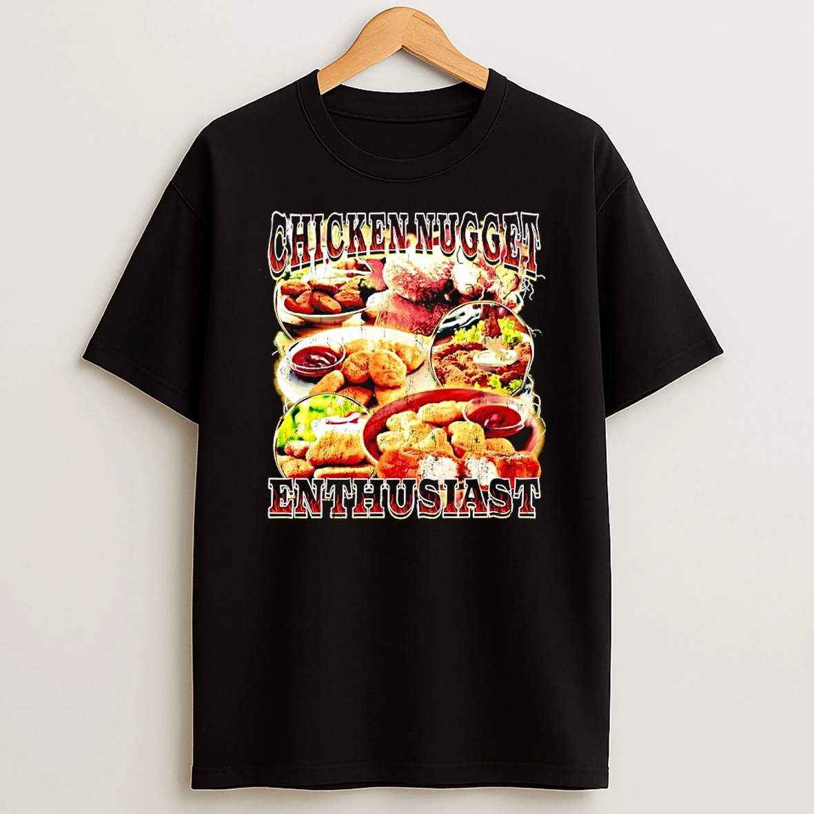 Chicken Nugget Enthusiast Graphic Shirts