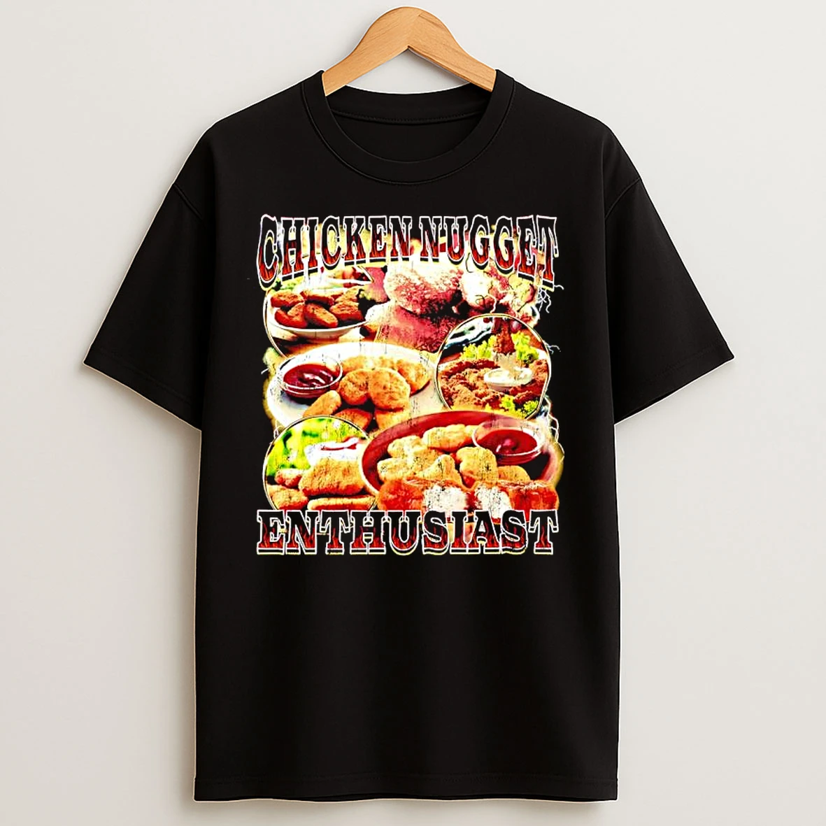 Chicken Nugget Enthusiast Graphic T Shirts