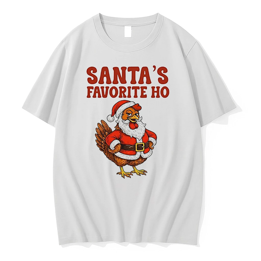 Chicken Santas Favorite Ho Christmas Shirts