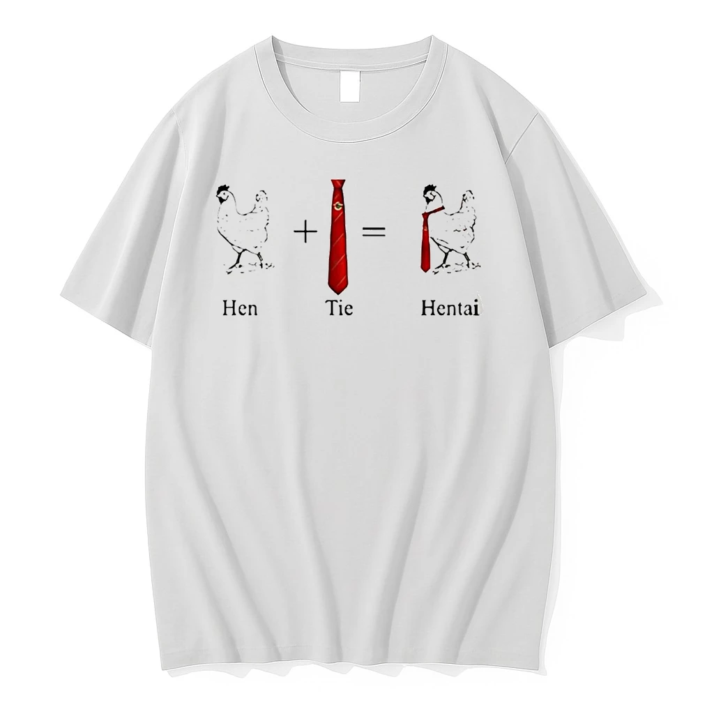 Chicken Hen Tie Hentai Shirts