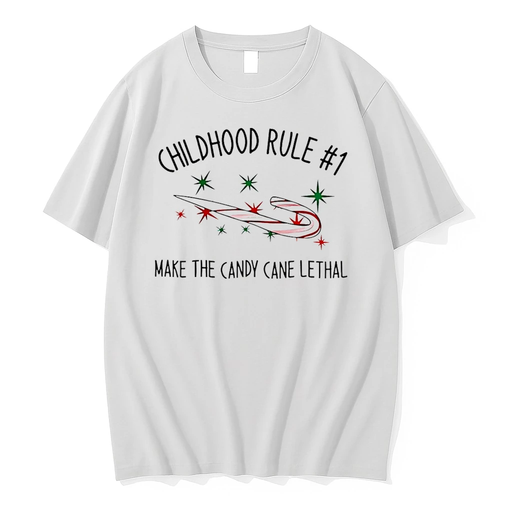Childhood Rule No 1 Make The Candy Cane Lethal Shirts