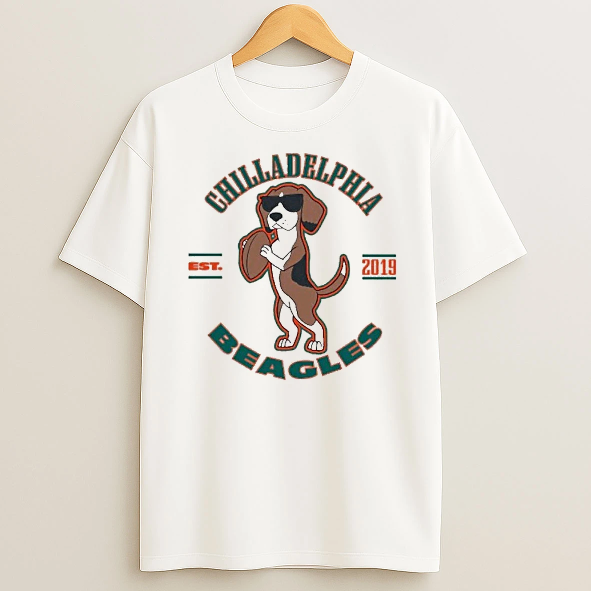 Chilladelphia Beagles Chicago Bears And Philadelphia Eagles Est 2019 Shirts