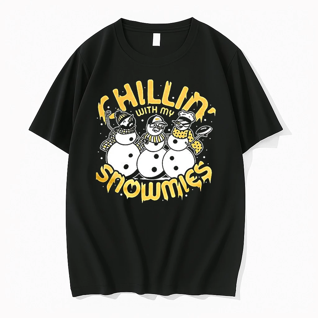 Chillin With My Snowmies Christmas Shirts