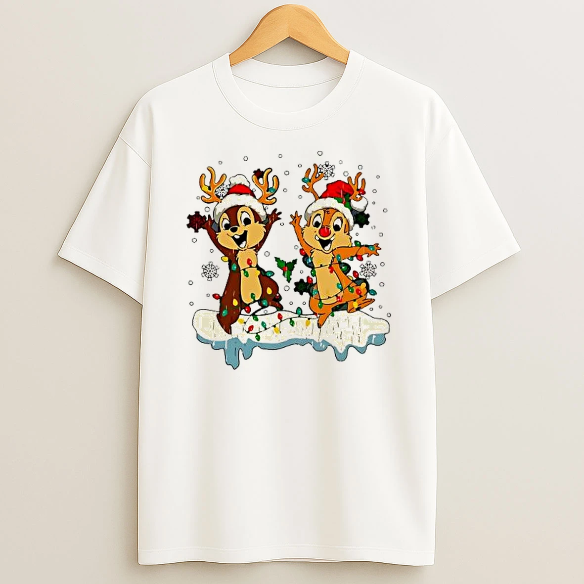 Chip And Dale Christmas Disney Bestie Cute Shirts