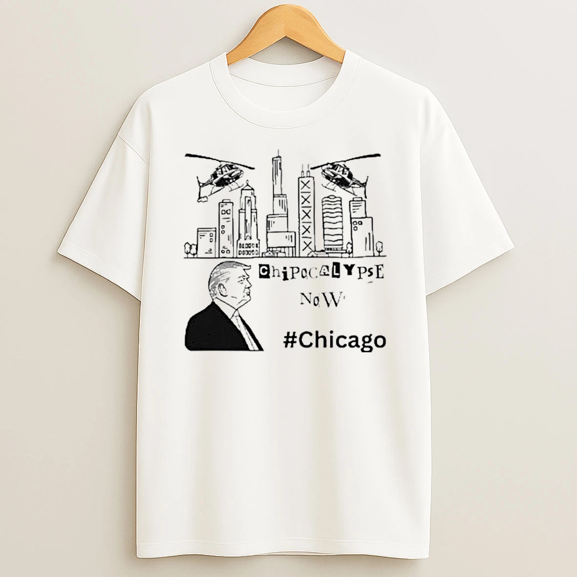 Chipocalypse Now Chicago Department Of War Trump Shirts