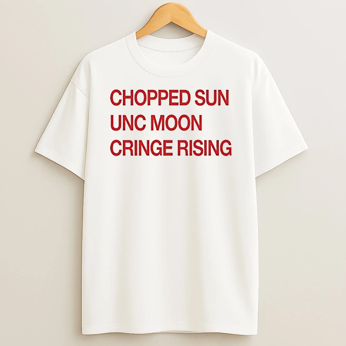 Chopped Sun Unc Moon Cringe Rising Shirts