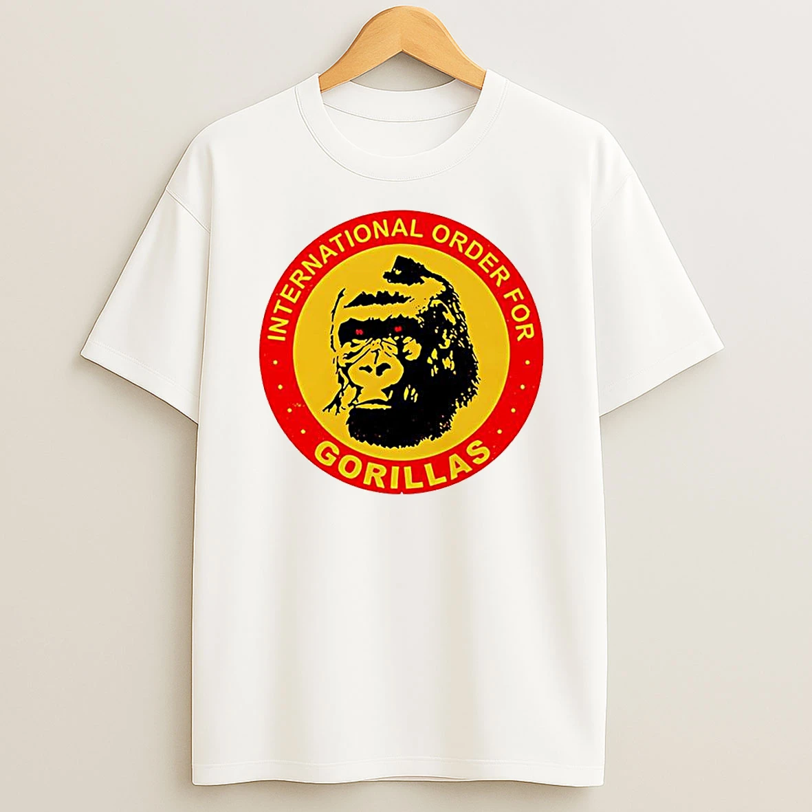 Chris Knight Real Genius International Order Of Gorillas Logo Shirts