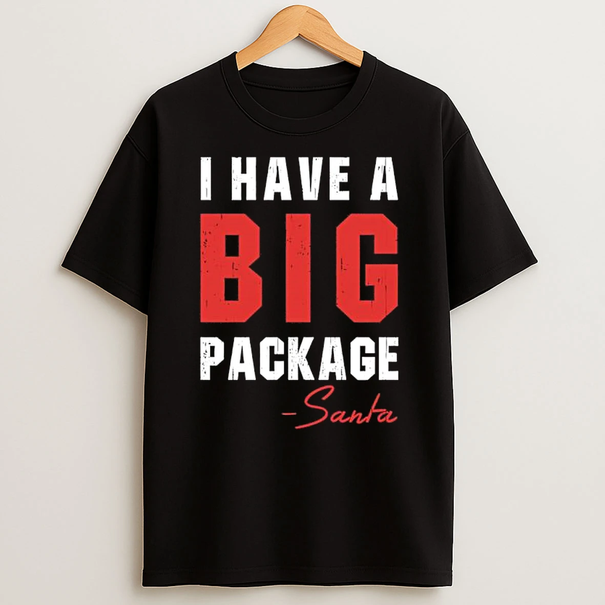 Christmas 2025 I Have A Big Package Santa Shirts