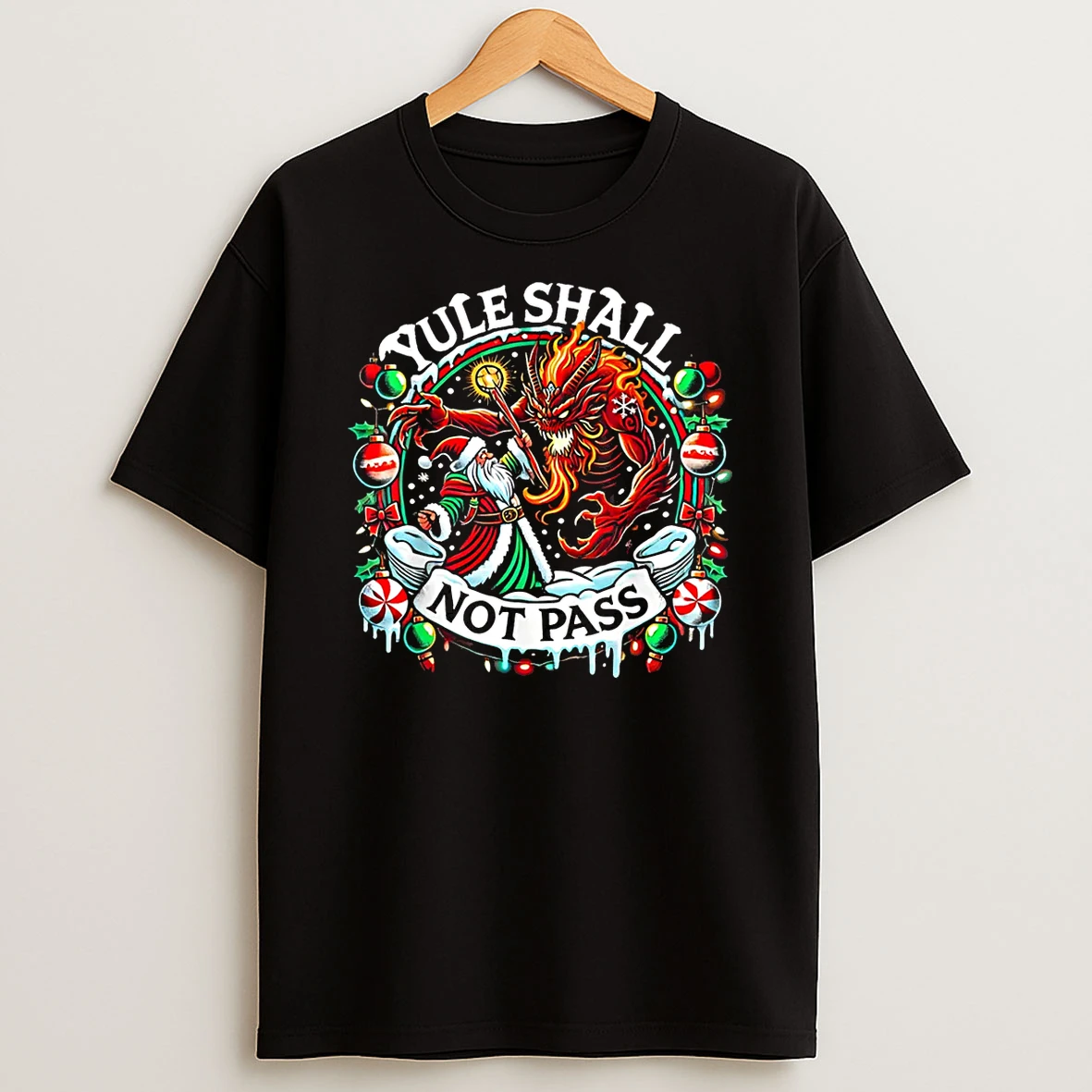 Christmas Crushing It Nutcracker Funny Retro Ugly Xmas Nut Shirts