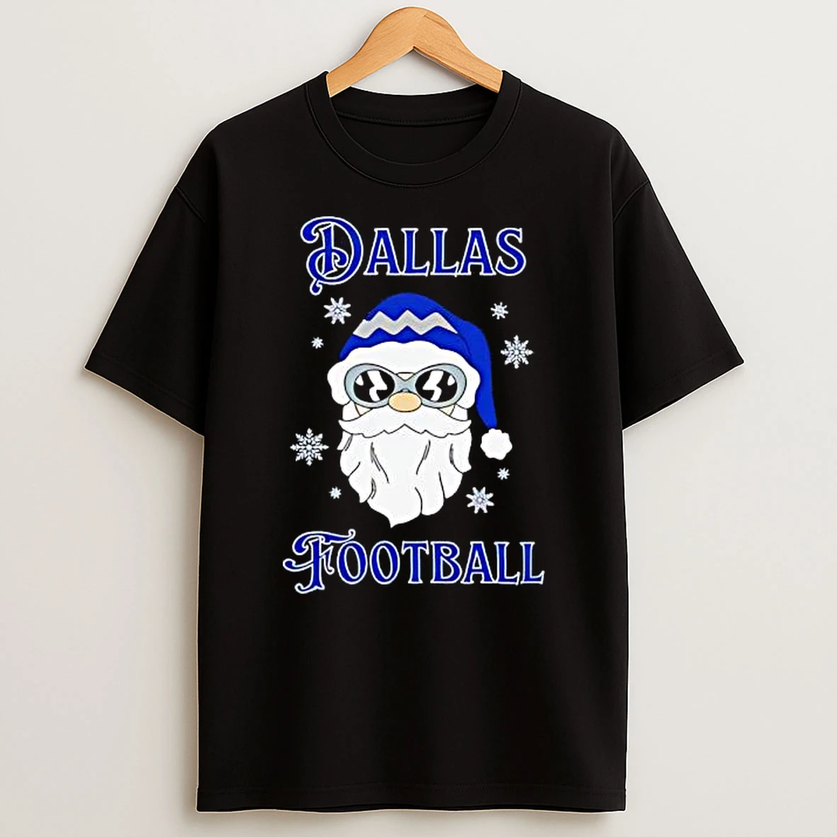 Christmas Dallas Football Santa Claus Shirts