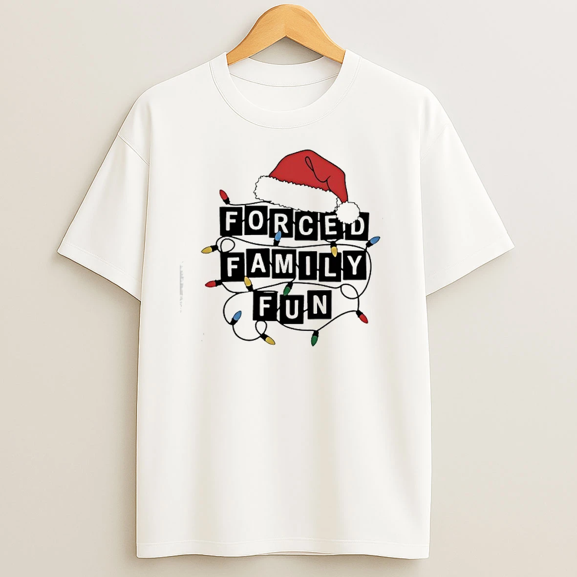 Christmas Forced Family Fun T Shirts