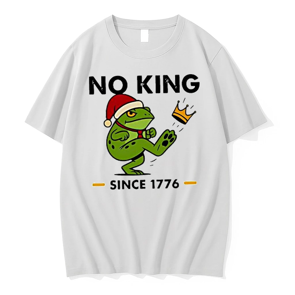 Christmas Frog No Kings Since 1776 Shirts