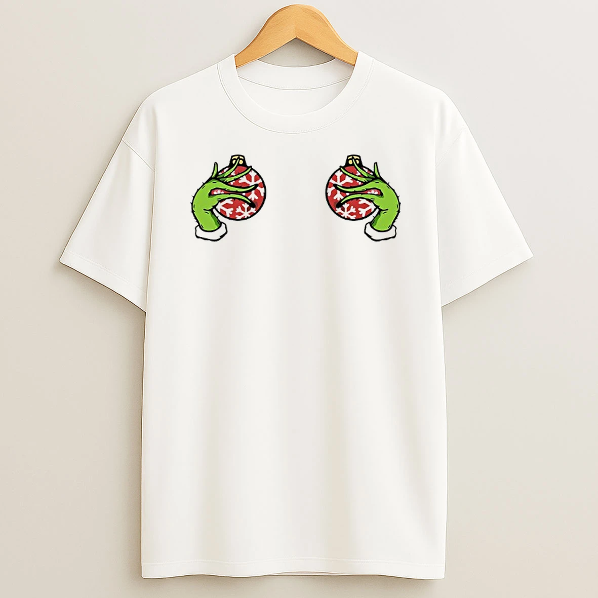 Christmas Grinch Boobie Meme Shirts