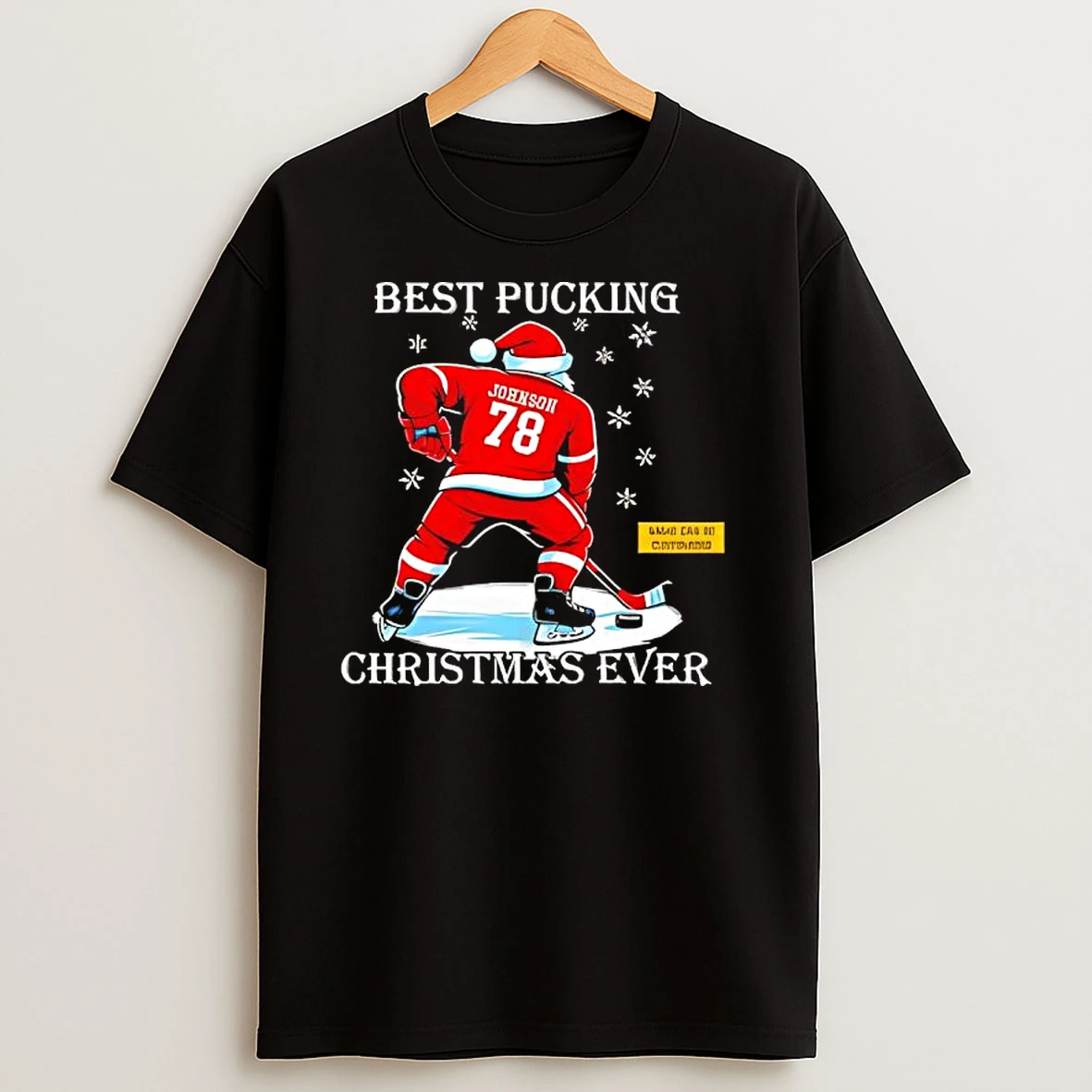 Christmas Hockey Best Pucking Christmas Ever T Shirts