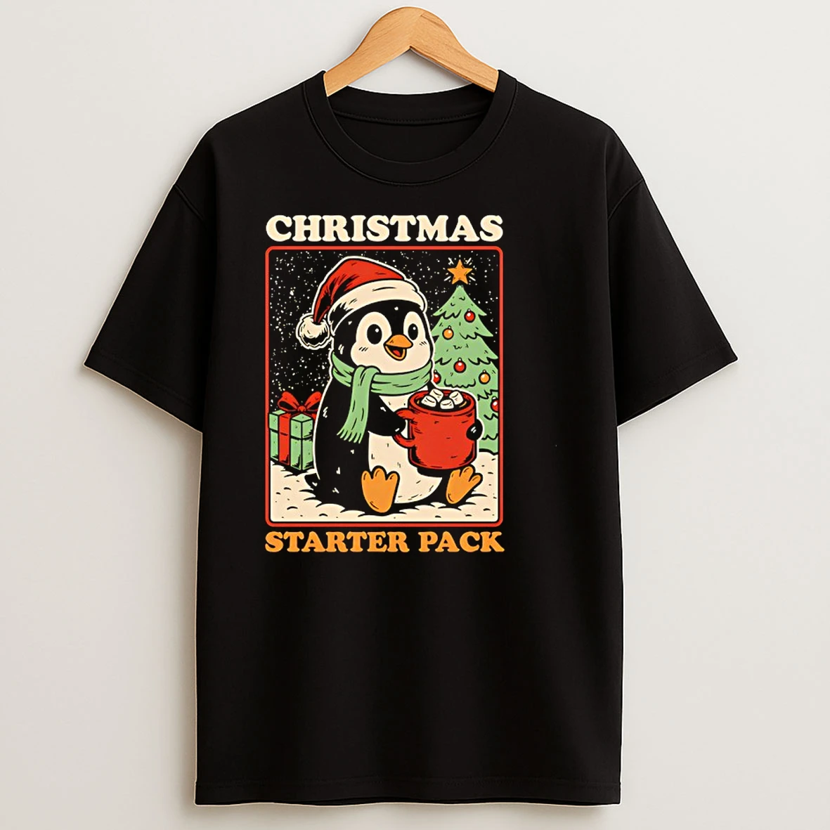 Christmas Penguin Starter Pack Shirts